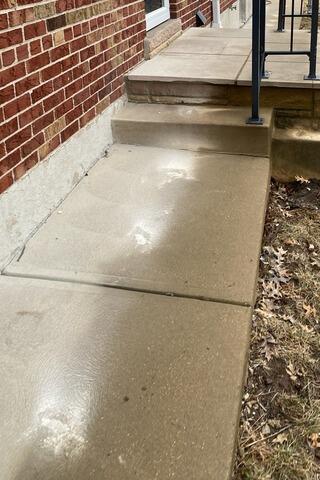 Repaired Concrete
