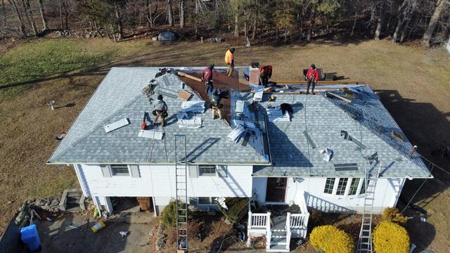 Completing the Shingle Installation
