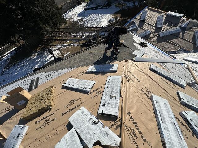 The Shingles Are Installed