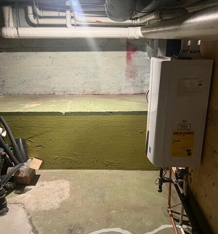 sub-slab depressurization radon mitigation system