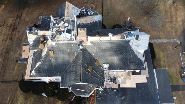 Shingle Installment Nears Completion