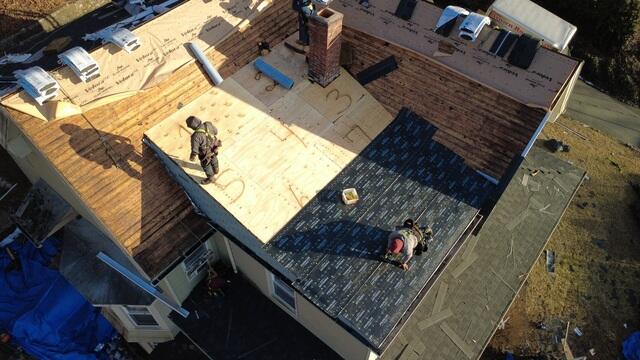 Polyglass Roof Base Is Applied