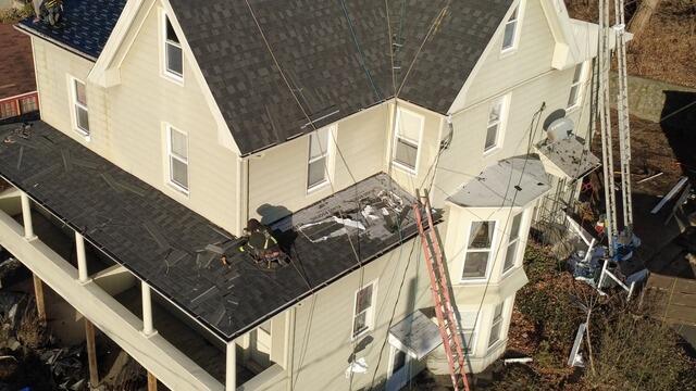 Shingles Are Installed