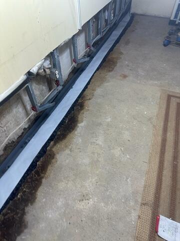 During WaterGuard Install