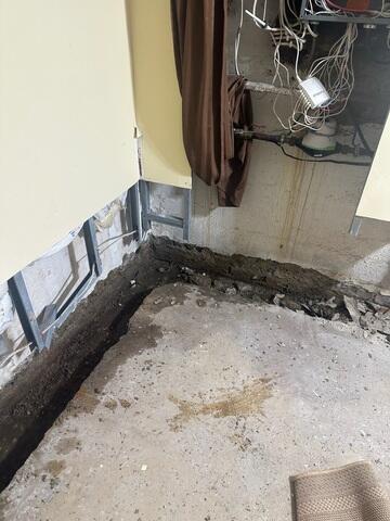 During WaterGuard Install