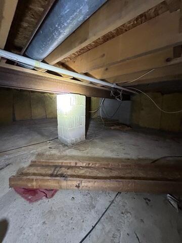 Humid Crawl Space