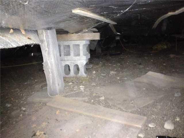 Unstable floor support
