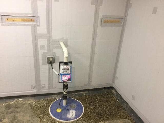 New Basement Sump Pump