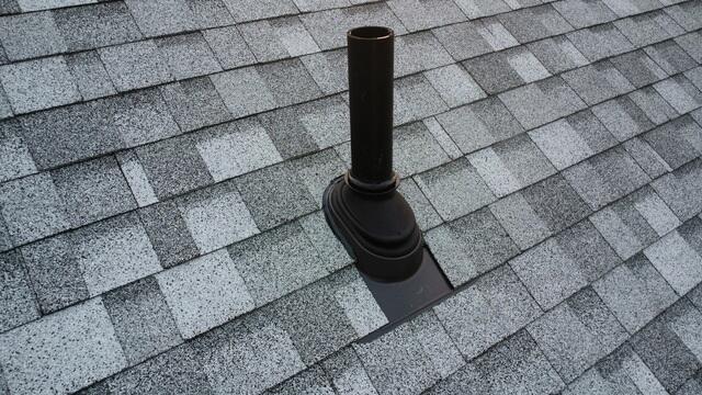 Pipe Flashing Is Installed
