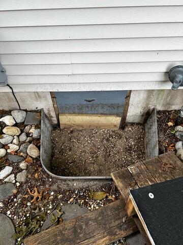 Crawl Space Door