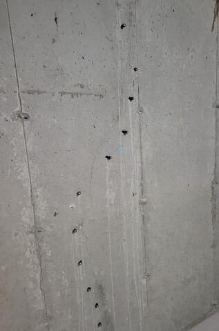 Injection ports placed