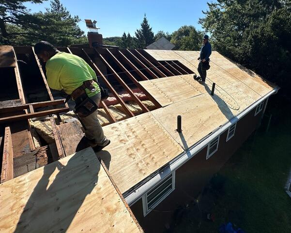 The Decking Is Replaced