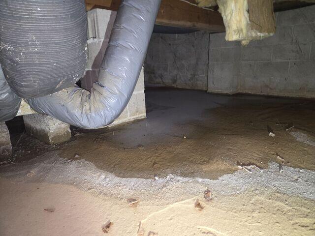 Wet Crawl Space