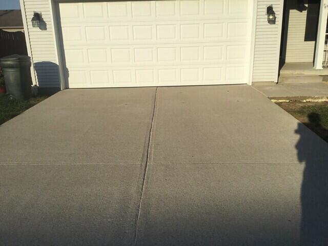 Leveled Driveway