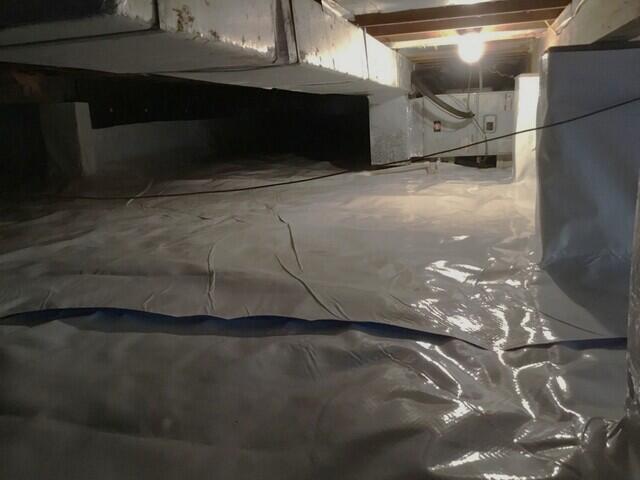 Treated Crawl Space