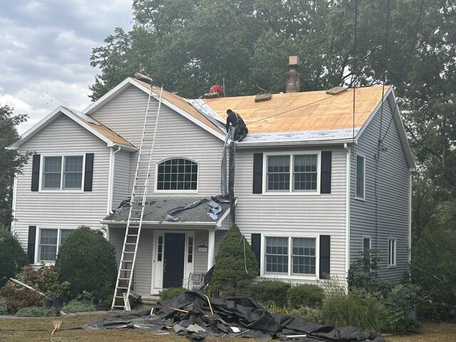 The Underlayment Is Applied