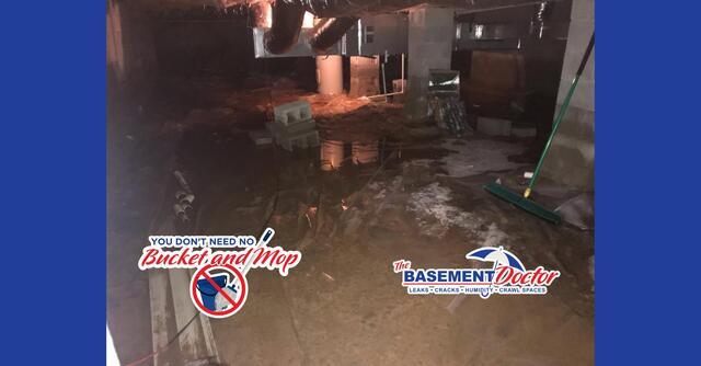 Wet Crawl Space