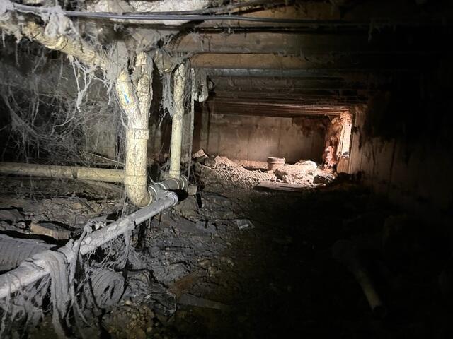 Spooky Crawl Space