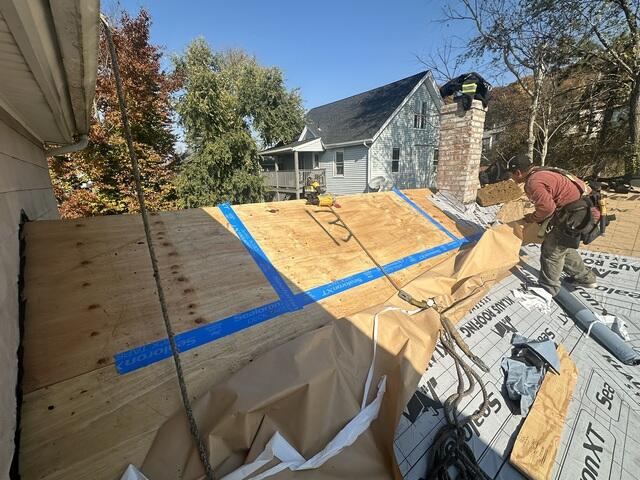 Taped Seams & Protective Underlayment Added