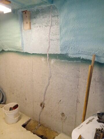 Flexible sealant.
