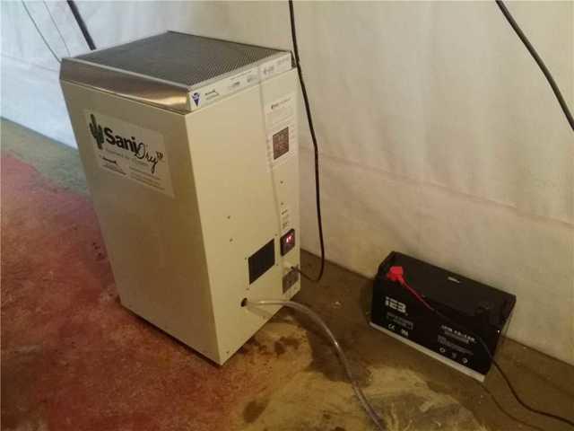 SaniDry Dehumidifier