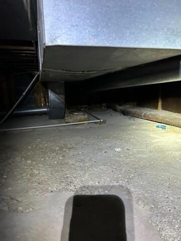 Damp Crawl Space