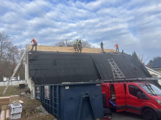 The Old Shingles Are Removed