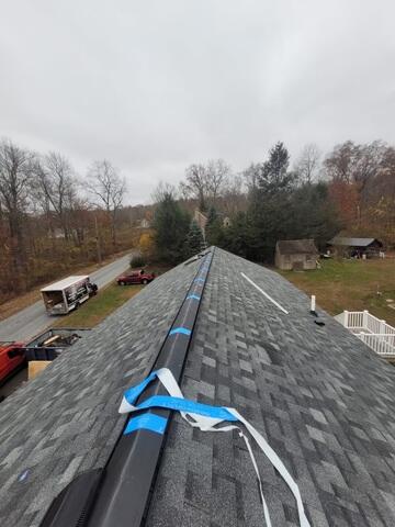 Ridge Vent Installed
