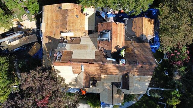 New Plywood Put In Place