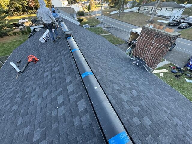Ridge Vent Installed