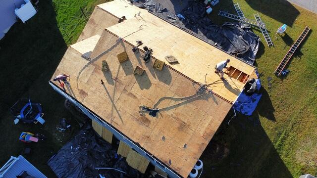 Bad Plywood Removed & Replaced