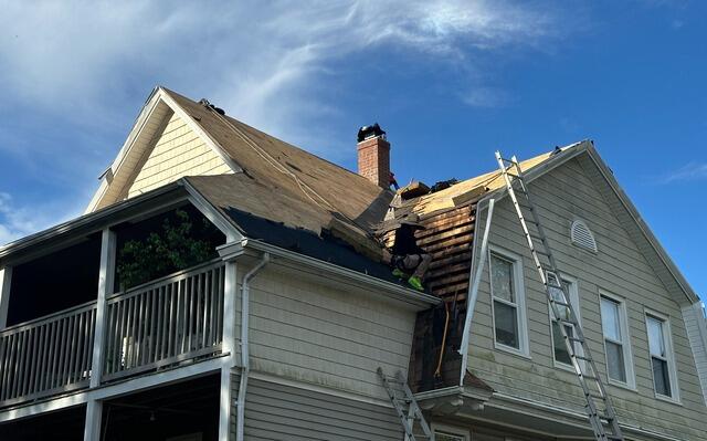 Shingles Are Stripped