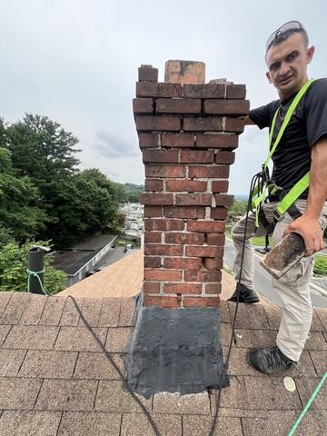 Before: Rough Chimney
