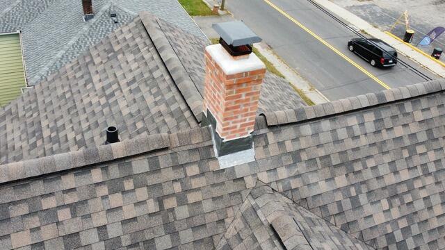 New Chimney with Flashing