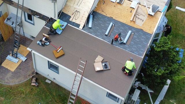 Polyester Cap Is Installed
