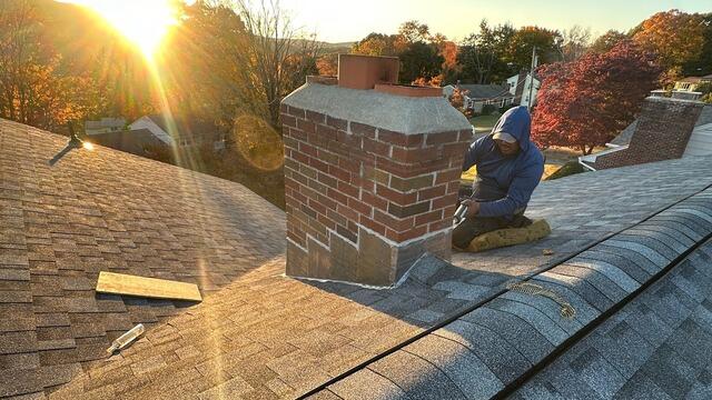 Chimney Is Flashed