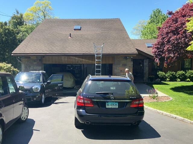 Before: Mismatched Shingles