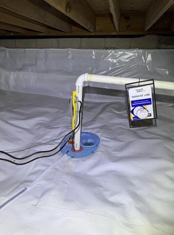 Pearl Crawl Space - Sump Pump