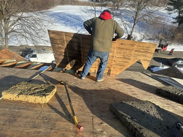 Bad Plywood Removed