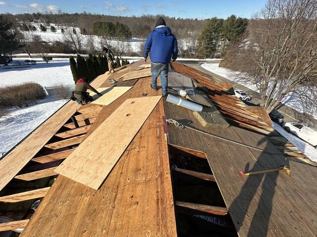 Plywood Is Replaced