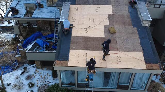 Sheathing Examined, Removed, & Replaced