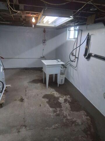 Waterproofed Basement