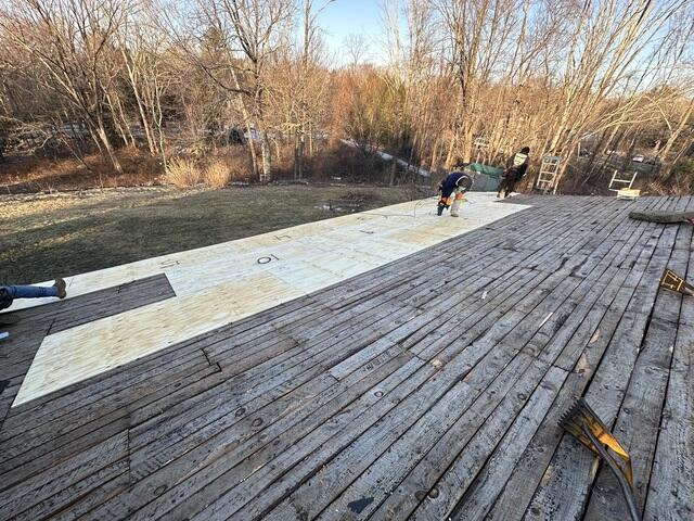 Decking Is Examined & Replaced