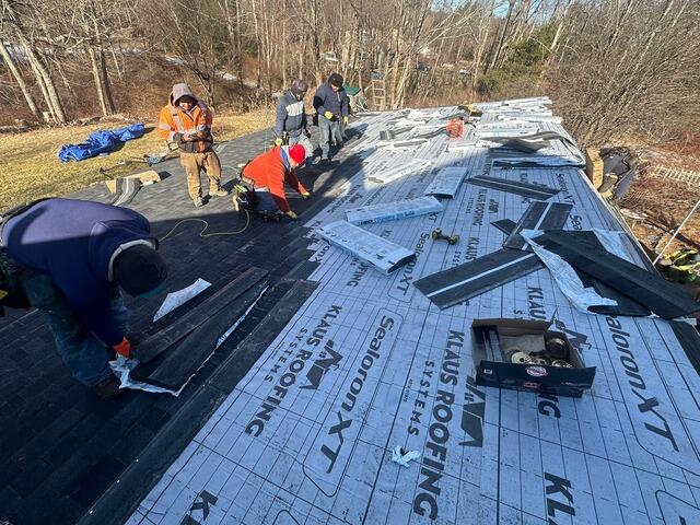 New Shingles Installed