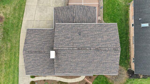 Aerial View of New Roof