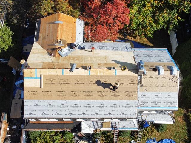 Underlayment Applied