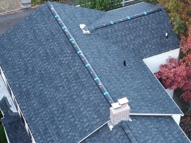 Ridge Vent Installed