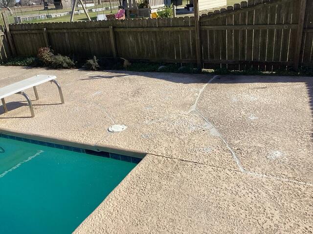 Patio Lifted and Sealed