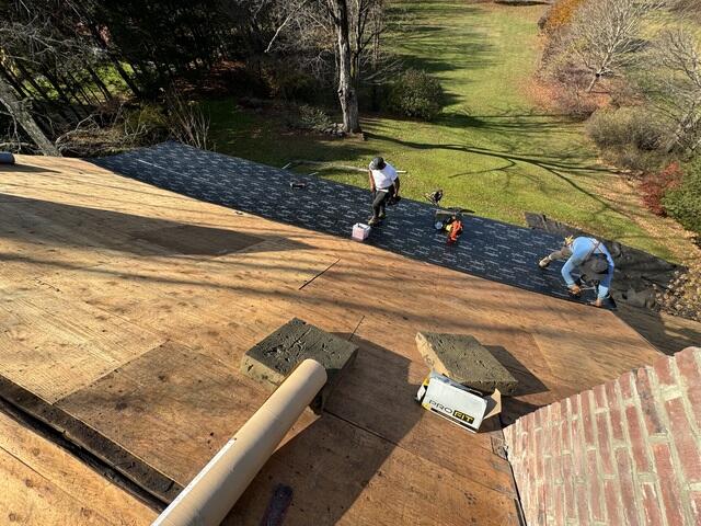 Low-Sloping Roof Installed