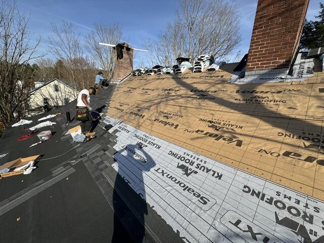 Cap & New Shingles Installed